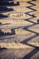 Stairs with shadows on them photo