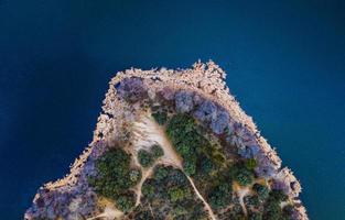 fotografía a vista de pájaro de la isla foto