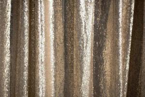 Gold sequin textile photo