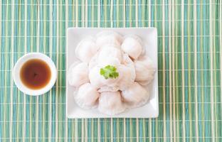 Steamed shrimp dumplings  photo