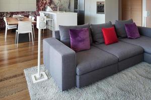 beautiful living room furnished