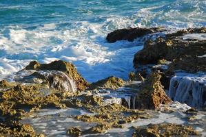 Waves on the Rocks at Punta Sur