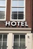 Hotel Sign photo