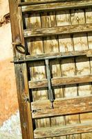 Marruecos oxidado en África la fachada hogar y seguro foto