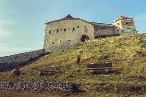 ciudadela medieval de rasnov, rumania foto