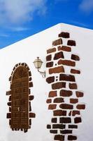 Lanzarote Teguise white village in Canary Islands