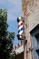 Old-Fashioned Barber Pole photo