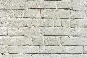 pared de ladrillo blanco. muro de hormigón blanco sucio