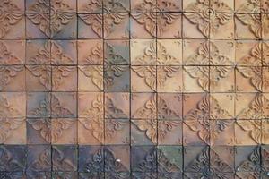 decorative clay tile