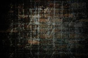 old grunge wall texture with vignette