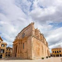 Ciutadella Menorca Cathedral in Ciudadela at Balearic photo