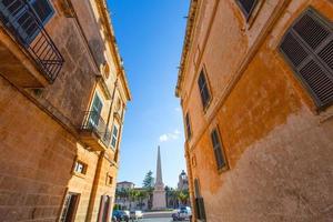 Ciutadella Menorca Placa des Born in downtown Ciudadela