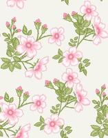 Seamless floral background photo