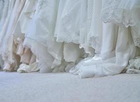 White wedding gowns photo