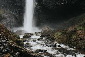 Waterfalls during daytime photo