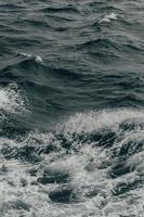 Close-up of ocean waves photo