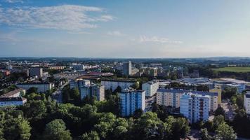 Aerial view of city buildings during daytime photo