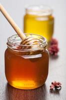 honey in jar photo