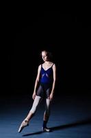 ballet dancer training performing photo