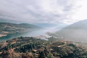 el desfiladero de columbia en oregon foto