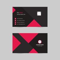 Business enterprise company business card vector