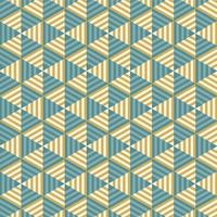 Abstract Striped Triangle Seamless Pattern vector