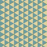 Abstract Striped Triangle Seamless Pattern vector