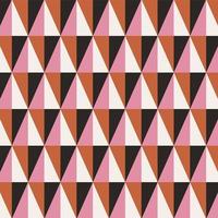 Abstract Triangle Geometric Seamless Pattern vector