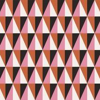 Abstract Triangle Geometric Seamless Pattern vector