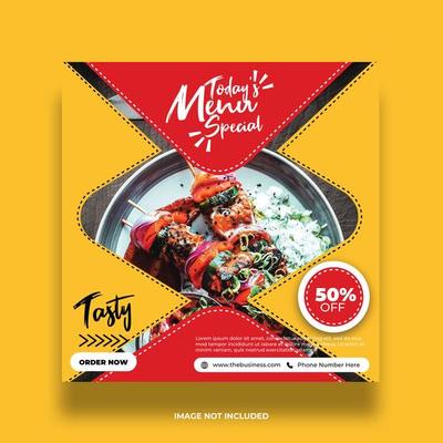Vinyl Banner Sign Caribbean Food Restaurant & Food Marketing Advertising Yellow 
