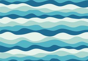 patrón de onda azul vector