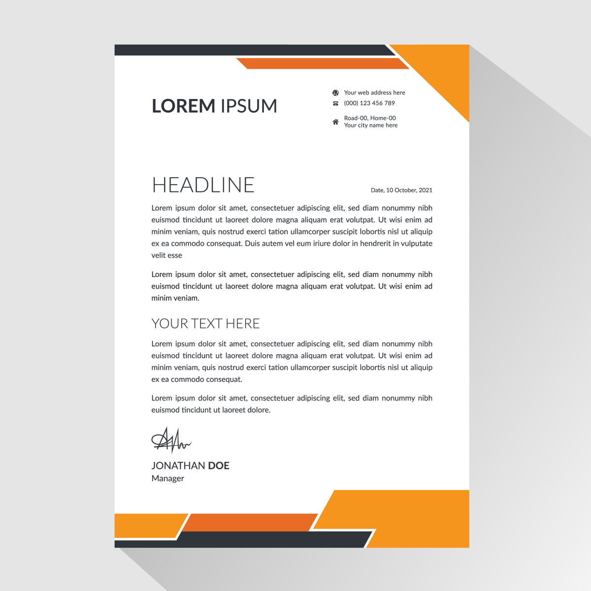 Letterhead Border Free Vector Art - (14,280 Free Downloads)
