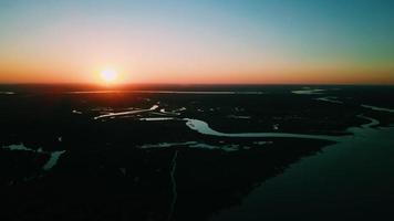 Aerial photo of James Island