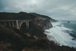 puente de bixby creek, california foto