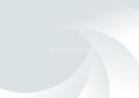 Abstract Curve White Overlap on White Background vector