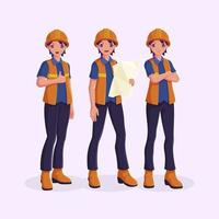 Engineer character set vector
