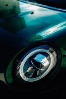 Detail of car headlight photo