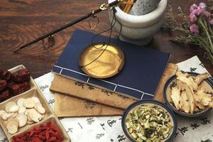 Chinese herbal medicine photo