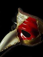 máscara de carnaval de venecia foto