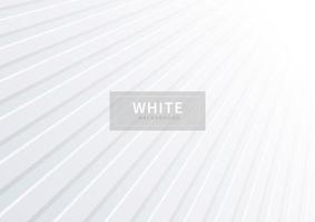 Diagonal and shapes in perspective white background vector