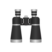 Side view of binoculars isolated  vector