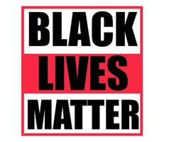 Black Lives Matter vector