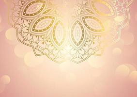 Elegant mandala background vector