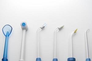 conjunto de herramientas dentales foto