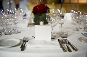 restaurant table photo
