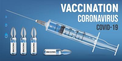 Vector Vaccination Banner