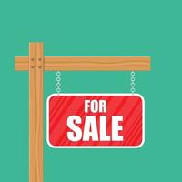 For sale sign  vector