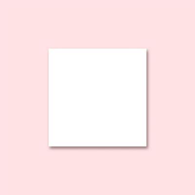 White blank paper with shadow on pink