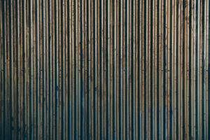 Gray corrugated sheet photo