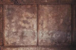 Brown rusted concrete wall photo